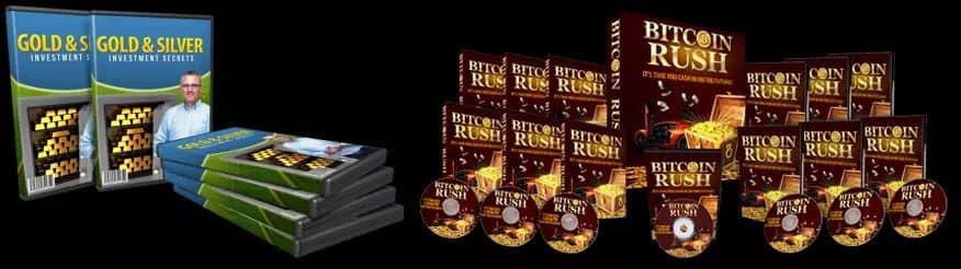 secrets of gold investing, bitcoin rush video courses.