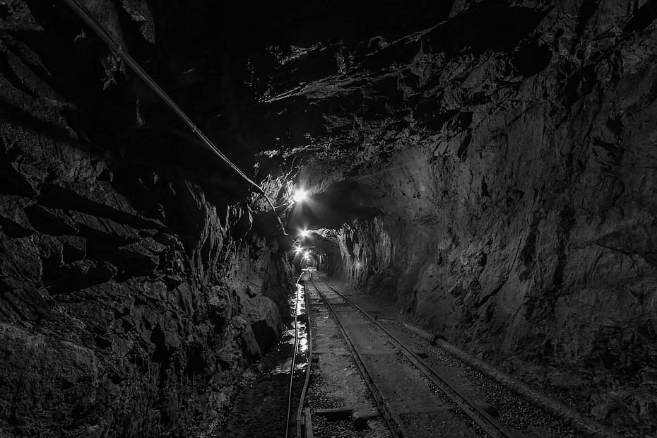 Inside of Gold Mine